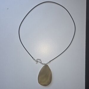 Handmade Stone Pendant Necklace
